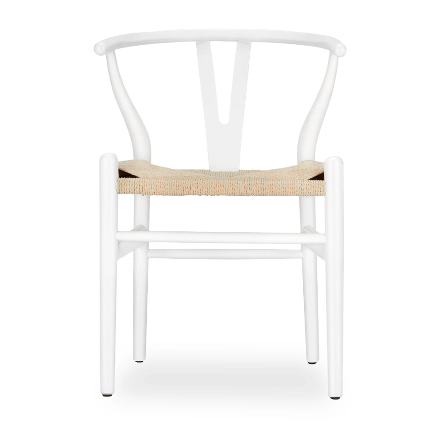 buy a white wishbone chair
