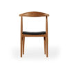 elbow-chair-leather-seat-walnut-back