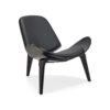 buy shell chair replica black