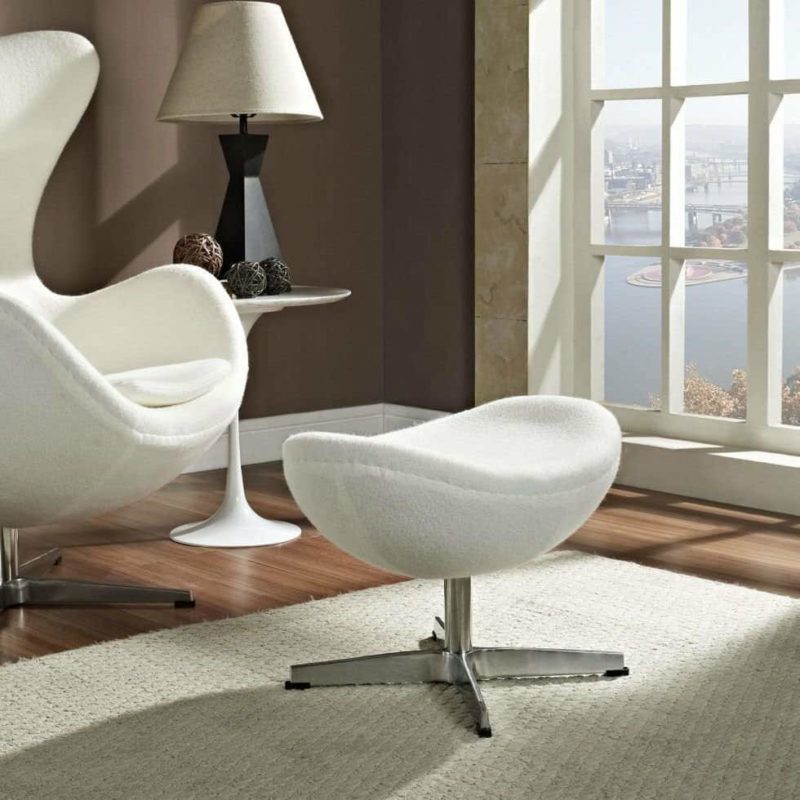 mid century interior design characteristic lounge chair | byBespoek
