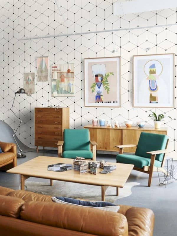mid century modern design interior decor | byBespoek
