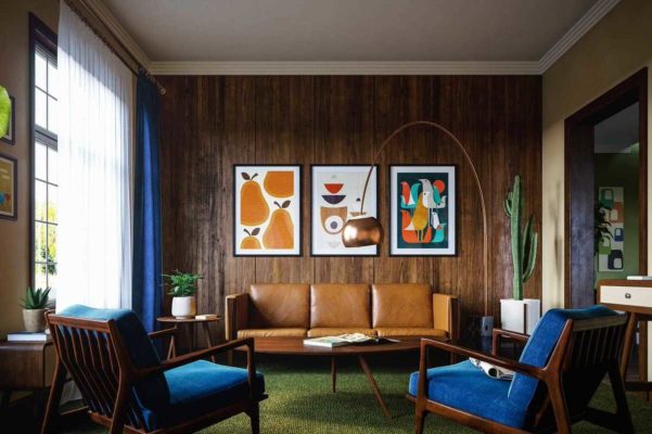 mid century modern interior design and decor ideas | byBespoek
