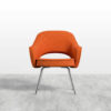 executive-dining-armchair-metal-legs-orange-front-product