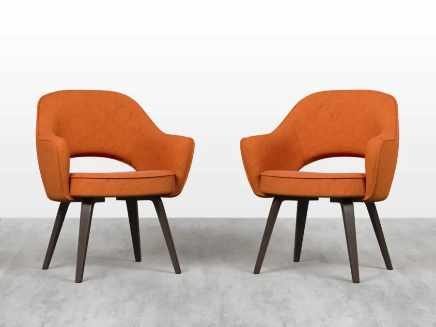 executive-dining-armchair-wooden-legs-orange-double-product