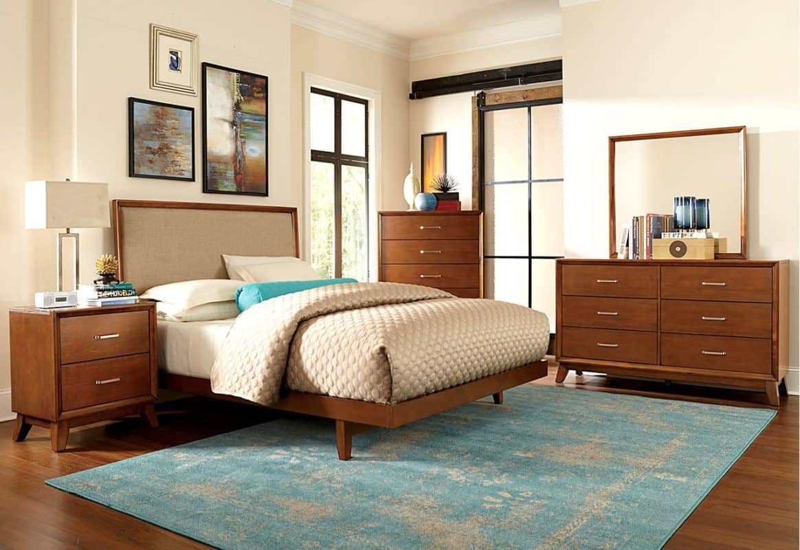 mid century style bedroom furniture