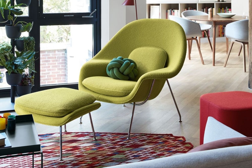 Womb discount chair green