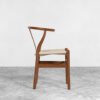 Danish-dining-chair-walnut-natural-side